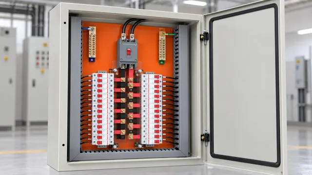 Quadro de distribuição bifásico