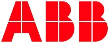 Logo ABB — cliente da THE Montagens Industriais (obras industriais, instalações elétricas e manutenção predial)