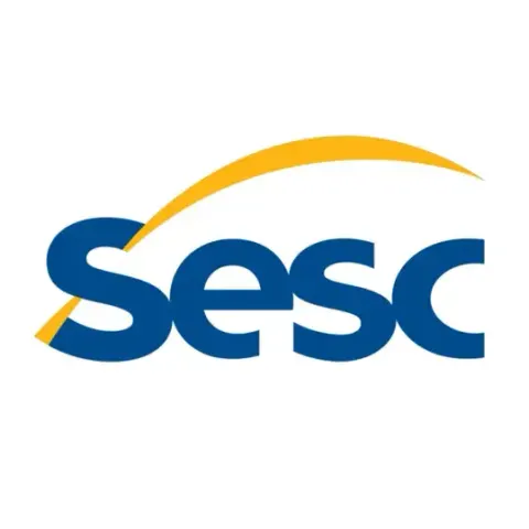 Logo Sesc — cliente da THE Montagens Industriais (prestadoras de serviços, instalações elétricas e manutenção predial)